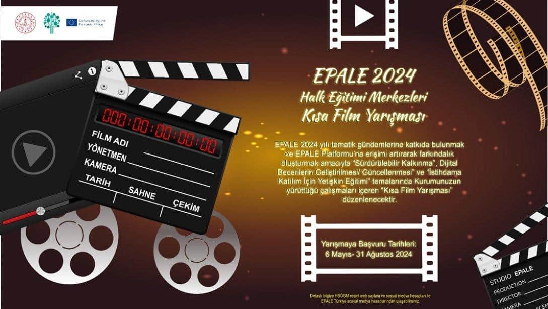 EPALE - 2024 HALK EĞİTİMİ MERKEZLERİ KISA FİLM YARIŞMASI
